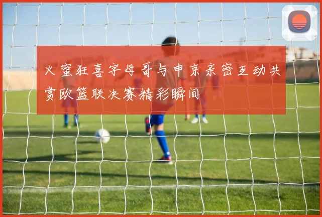 火蜜狂喜字母哥与申京亲密互动共赏欧篮联决赛精彩瞬间